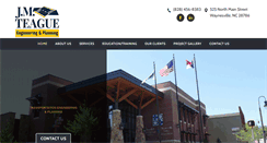 Desktop Screenshot of jmteagueengineering.com